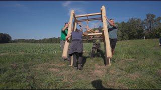 Das "Betriebsbienen" Wildbienenhaus MGH - Naturschutzprojekt der Brado GmbH 1080p