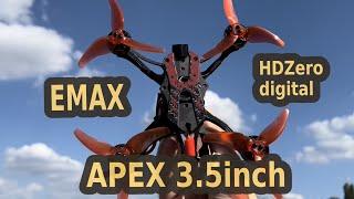 Emax Hawk Apex 3.5 Zoll -  bester FPV Racing Quad mit HDZero digital