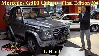 Mercedes G500 Cabriolet Final Edition | 1. Hand! | Bj 2014