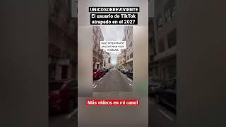 UNICO SOBREVIVIENTE | ATRAPADO en el 2027 #shorts