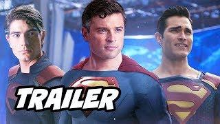 The Flash Crisis On Infinite Earths Trailer - Superman Easter Eggs Breakdown