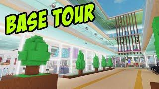 Massive Base Tour w/ Dopditer & Velho! Roblox Lumber Tycoon 2