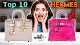 Top 10 Hermes Luxury Designer Handbags Ever Made!