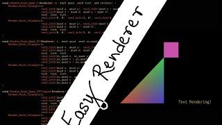 A Quick, Easy and Extendable OpenGL Renderer in 250 LOC!