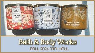 BBW HAUL ️ of Fall 2024 candles ️ first impressions and chat ;)