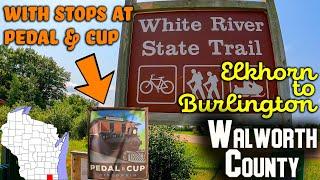 White River State Trail: Elkhorn to Burlington - Round Trip - July 2021