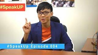 Body Language, Welcome Speech, Rehearsal & Singlish? | #SpeakUP Episode 004