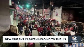 New migrant caravan headed to the U.S.