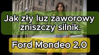 Jak zły luz zaworowy zniszczy silnik. Ford Mondeo 2.0. Wyrwane gwinty świec.