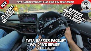 Tata Harrier Facelift - POV Test Drive | Best Features Explained  | ASMR POV Drive | Krish Views