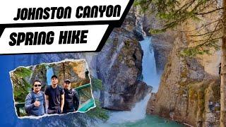 Banff Johnston Canyon Spring Hike 2023 | Alberta | Banff