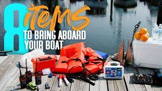 Boat Checklist: 8 Things to Bring Onboard | Boating Basics: Pro Tips