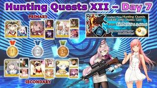 FGO NA - Hunting Quests XII - Day 7: Cerberus Hunt (3T farming - 6 slot comp)