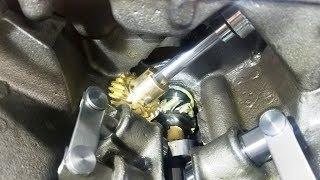 440 MOPAR Big Block Engine Building - Timing the Intermediate Shaft to the Distributor and Oil Pump