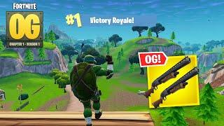 High Elimination Solo Vs Squads Win Gameplay (Fortnite OG Chapter 1 Season 1)