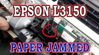 Epson L3150 Paper Jammed