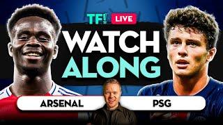 ARSENAL vs PSG LIVE with Mark Goldbridge