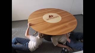 Ein APPISBERG Tisch entsteht