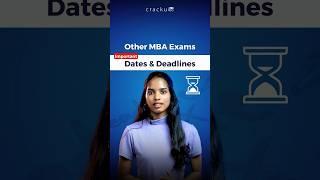 Other MBA Entrance Exams and their Deadlines. Comment below which exams are you appearing!