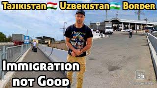 Ep 188 Tajikistan to Uzbekistan Border Crossing By Bus   4K