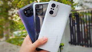 Poco F3 vs Poco X3 GT vs Poco X3 Pro Full Comparison (Display Speakers, Performance, Camera) !