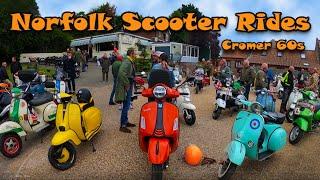 Cromer 1960s Weekend 2024 Vespa Lambretta Royal Alloy Scomadi