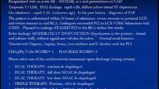 Practical Controversies in NOACs – 2015 - Case 2 - Eli Lev - Sponsored by Pfizer