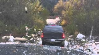 River crossing at Azusa canyon