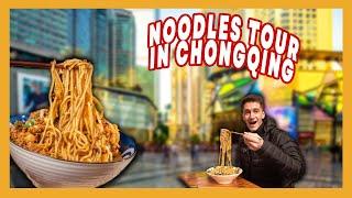 Chinese street food tour in Chongqing- ULTIMATE top 5 noodles review！