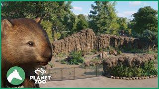 Wombat Habitat | Elm Hill City Zoo | Planet Zoo