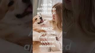 A"AAFCO Approved: Labels to Look for in Food" #dognutritiontips #nutritionfordogs #healthypup