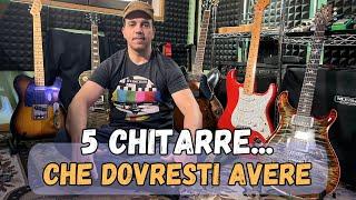 5 CHITARRE ICONICHE che tutti i chitarristi dovrebbero avere!