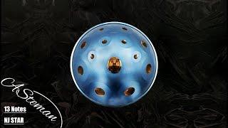 Asteman Handpan Universe Series NJ Star D minor 13 Notes | TOP series luxurious pantam hangdrum