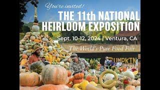 Come to the National Heirloom Expo in 2024!