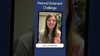 PA School Personal Statement Challenge - Day 12 - Editing!  Editing your essay + tips!