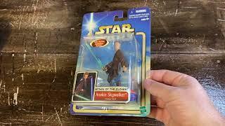 Star Wars | 2002 Attack of The Clones | Anakin Skywalker Hanger Duel Figure