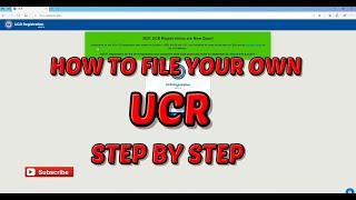 Easy Guide: How to File and Pay Your UCR Fees in the Trucking Industry