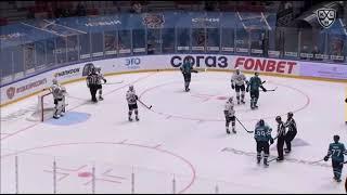 Андрей Баканов (Сочи) и Игорь Руденков (Металлург) Хоккейные Драки КХЛ Hockey Fights