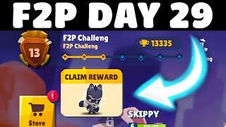 How I Got Max for Free on Day 29 of My "Free to Play" Account | Zooba (F2P #13)