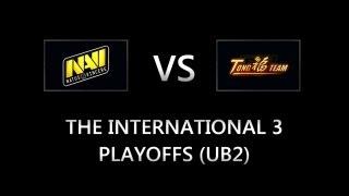 Na`Vi vs TongFu @The International 3 Playoffs (UB2) (BO3) #TI3