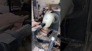 Wood Turning a Bowling Pin