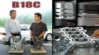 [ENG CC] B18C Engine in depth view with Spoon CEO 2001