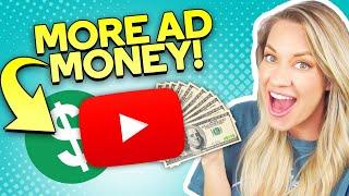 How to Make MORE MONEY on YouTube AdSense (WITHOUT MAKING MORE VIDEOS!)