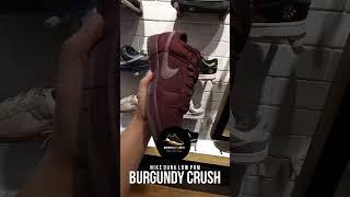 Nike Dunk Low Premium BURGUNDY CRUSH 2023 ACTUAL LOOK