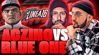  DE LAS MEJORES BATALLAS DE LA HISTORIA  PIEZAS REACCIONA A ACZINO VS BLUE ONE EN LÍNEA 16