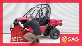 NEW SAS Quad Shield Wheelclamp Demonstration