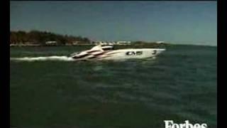 Bob Bull and Jim Clash Attempt 160 mph in a CMS Superboat