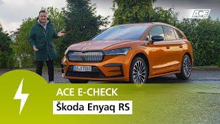 Škoda Enyaq RS im ACE E-CHECK