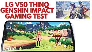 LG V50 THINQ 5G GENSHIN IMPACT GAMING TEST | ENGLISH