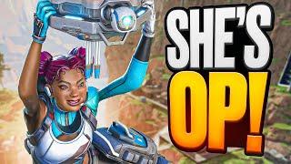 So i SOLO'D Ranked with The NEW LIFELINE... (Apex Legends)